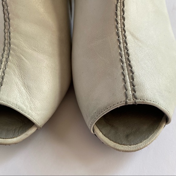 MACIEJKA peep-toe bootie shoe EU38 - Picture 6 of 9